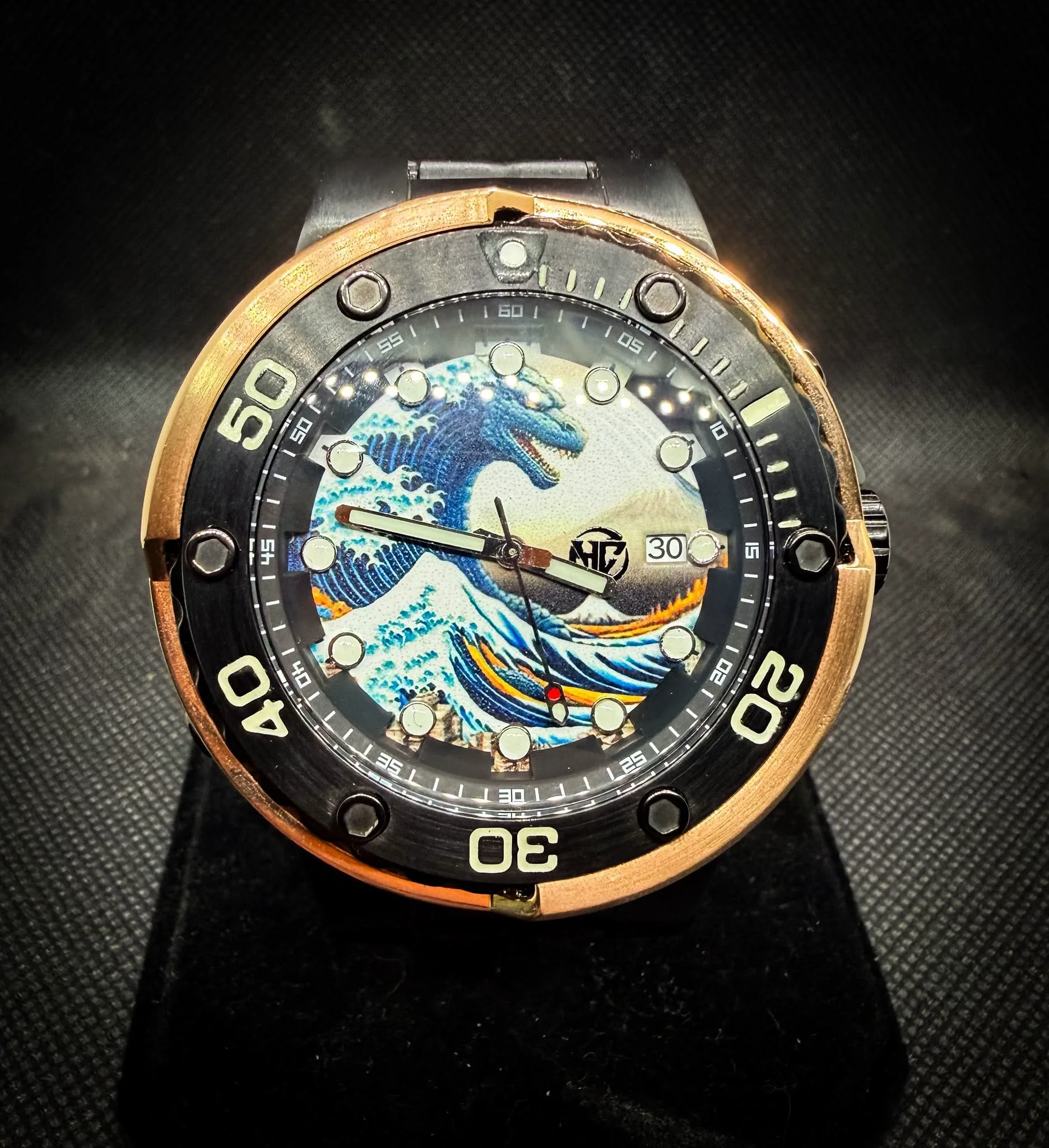 Great Wave 31mm Nathan Kollee — 31mm Great Wave dial custom build, Reno